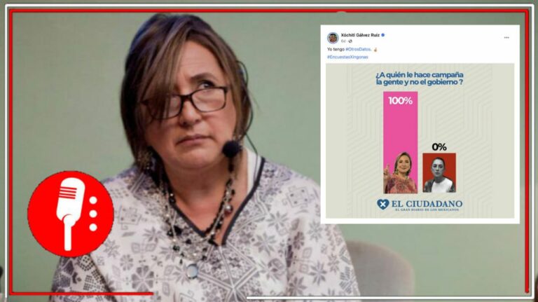 INE ordena a Xóchitl Gálvez bajar meme de encuesta falsa que la beneficia