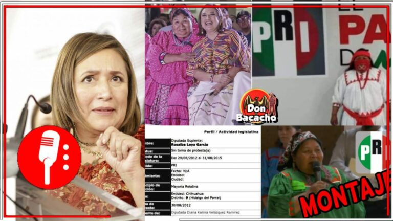 Se desploma otro montaje de Xóchitl Gálvez: Mujer indígena que criticó programa de Sembrando Vida se trata de una ex diputada suplente del PRI