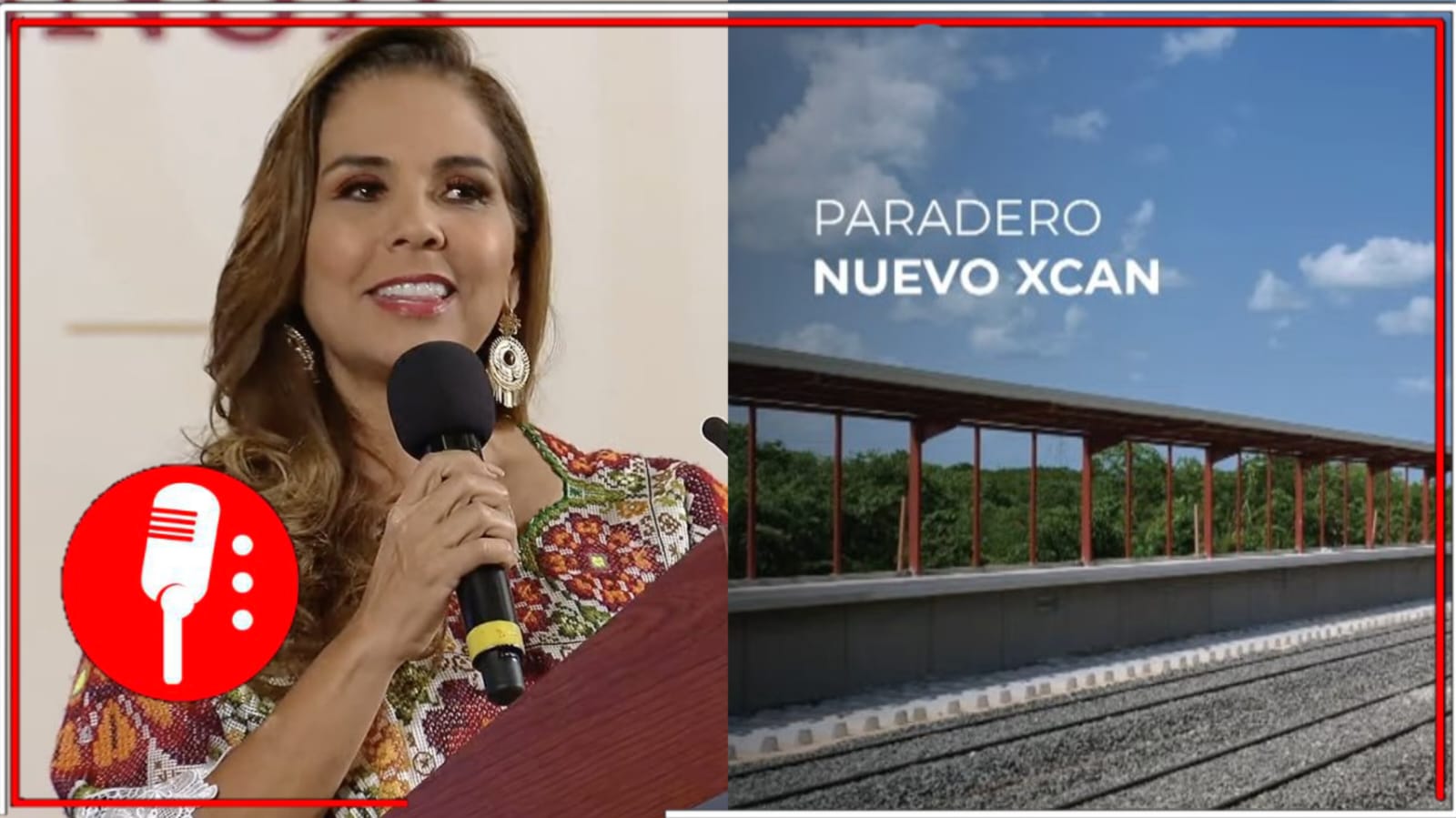 Estación de Nuevo Xcan en el Tramo 4 del Tren Maya, beneficiará a pobladores de Lázaro Cárdenas, celebra Mara Lezama (VIDEO)