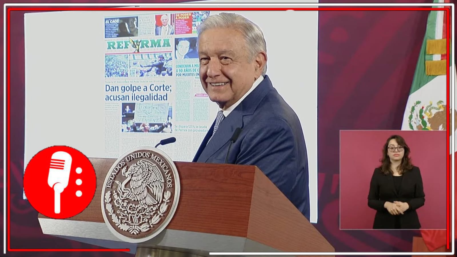 AMLO desnuda a la prensa conservadora y muestra su tendenciosa cobertura sobre la extinción de los 13 fideicomisos del Poder Judicial (VIDEO)
