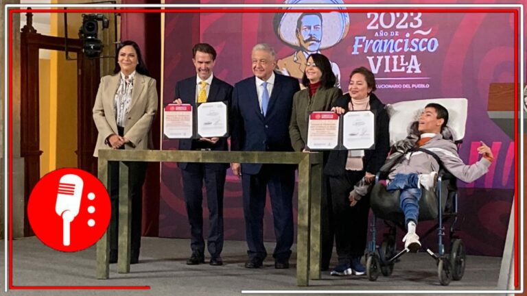 Tal y como se comprometió AMLO: Conahcyt firma acuerdo para producir sillas y asientos ergonómicos para personas con discapacidad (VIDEO)