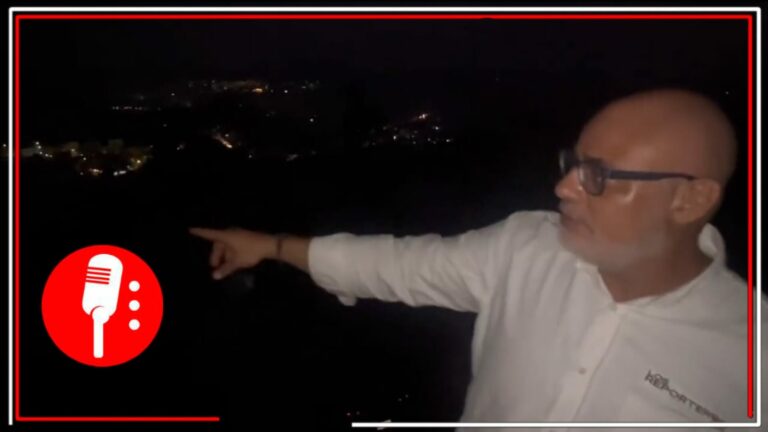 Periodista muestra que no se ha restablecido al 90% el servicio de electricidad en Acapulco; sin embargo, la CFE ya se encuentra trabajando en ello
