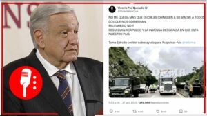AMLO muestra como Fox, Calderón y los medios de desinformación tratan de aprovecharse de la desgracia y sacar provecho publicando información falsa (VIDEO)