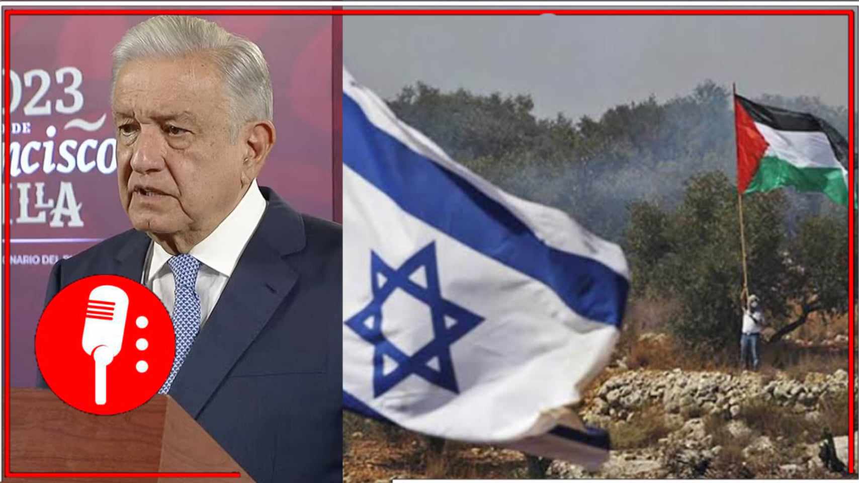 AMLO recalcó que lo primordial es la búsqueda de la paz en lo que respecta al conflicto de Israel con Palestina (VIDEOS)