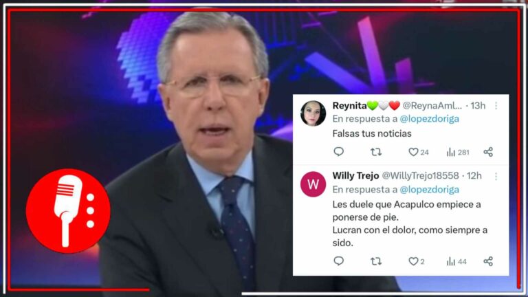 La ciudadanía le recalcó a López Dóriga la falsedad que define su &#8220;periodismo&#8221; a favor de la manipulación (FOTOS)