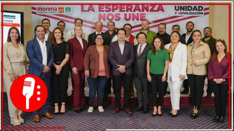Mario Delgado informó que Joaquín Díaz y Verónica Camino son los dos perfiles mejor posicionados en la encuesta de Yucatán (VIDEO)