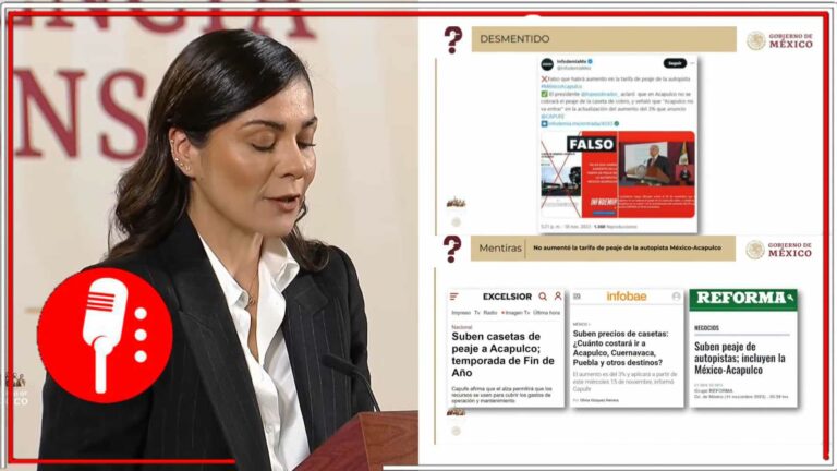 Liz Vilchis desmintió a los medios de la oposición, no ha incrementado la tarifa de la autopista México – Acapulco (VIDEOS)
