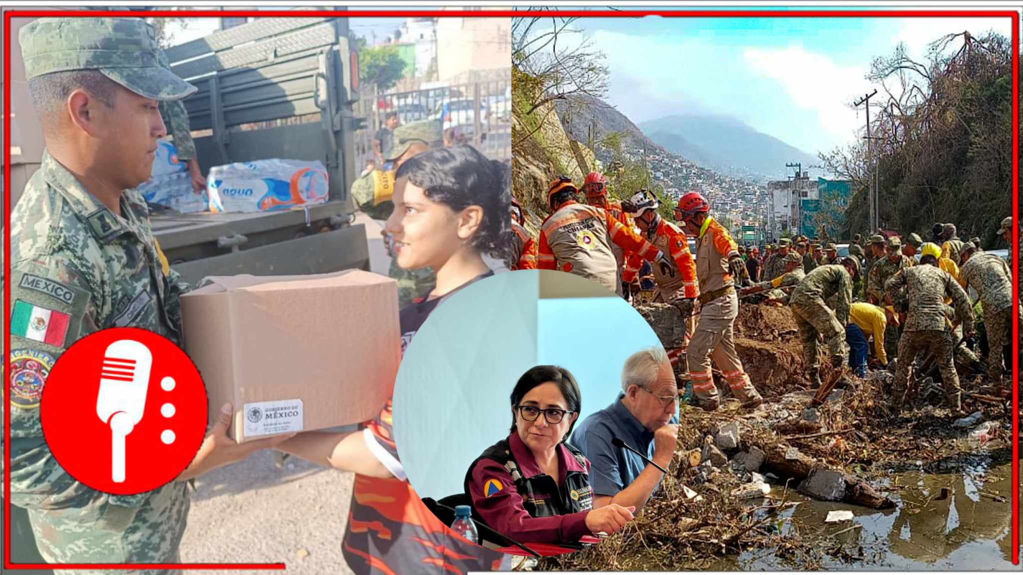 Laura Velázquez informó acerca de las acciones realizadas para la reconstrucción de Acapulco (VIDEO)