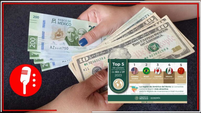 En el primer semestre del 2023, México se colocó en el cuarto lugar de países con atracción de IED (FOTOS) 