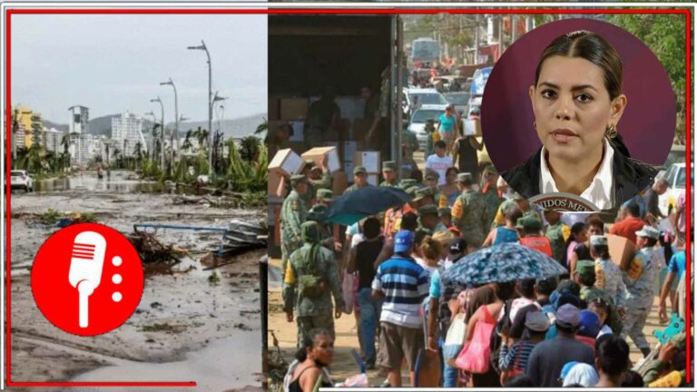 La gobernadora de Guerrero agradeció al Presidente, a las instituciones y al pueblo mexicano por su solidaridad en restaurar los daños ocasionados por el huracán &#8220;Otis&#8221; (FOTOS Y VIDEO)
