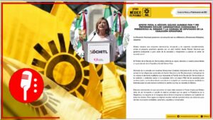 El PRIAN excluyó al PRD para candidaturas en el Senado y en la Cámara de Diputados, el partido amarillo refrendó su apoyo a Xóchitl Gálvez (FOTOS)