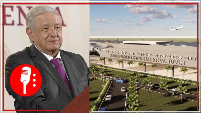 AMLO informó que el 1 de diciembre se inaugurará el Aeropuerto Internacional Felipe Carrillo Puerto (VIDEO)