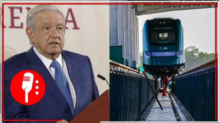 AMLO hizo un llamado a la ciudadanía a no dejarse engañar con una presunta venta de boletos para los primeros viajes del Tren Maya (VIDEO)