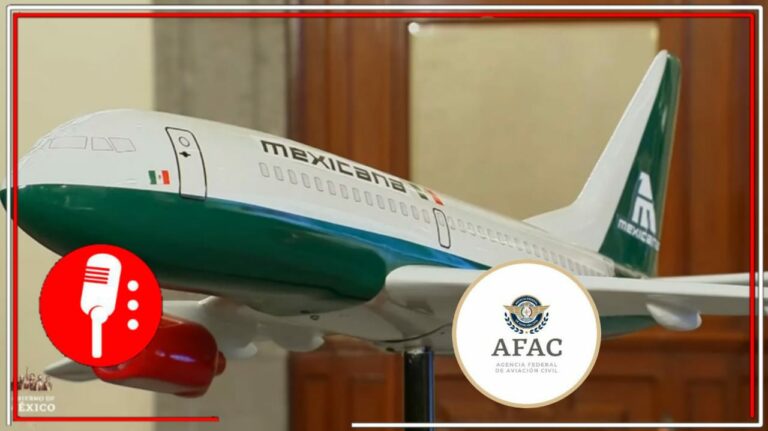AFAC entrega título de asignación a Mexicana de Aviación