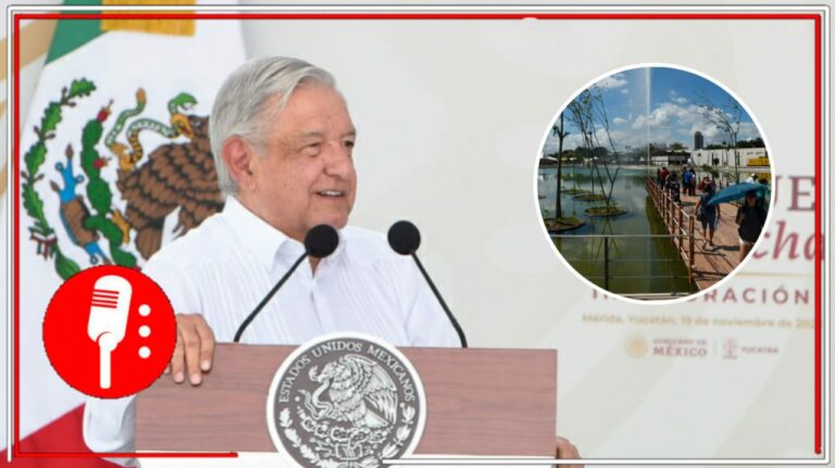 AMLO inaugura el parque “La Plancha” en Mérida, Yucatán