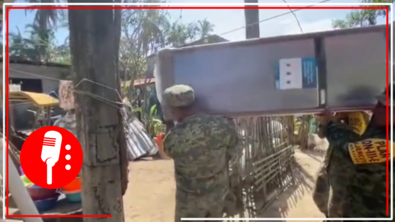 Sedena entrega electrodomésticos y colchones a damnificados de Guerrero (VIDEO)