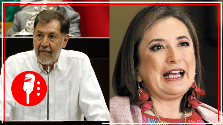 Noroña tunde a Xóchitl Gálvez tras olvidar discurso en CDMX (VIDEO)