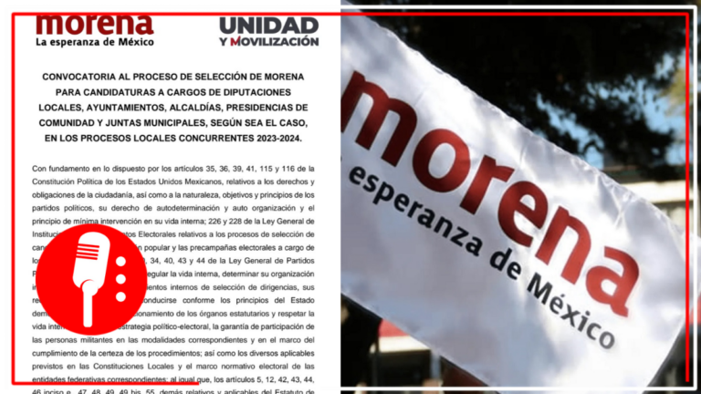 Morena publica convocatoria para candidaturas a diputaciones locales, ayuntamientos y alcaldías