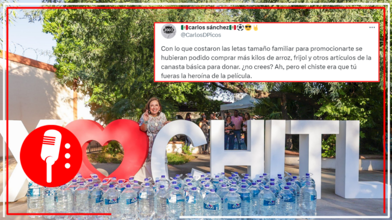 Ciudadanos reclaman a Xóchitl Gálvez por sus escasos víveres y seguir lucrando con la tragedia de Acapulco