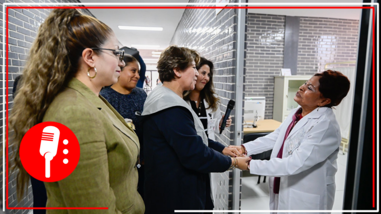 Delfina Gómez solicita basificación de todos los médicos del Estado de México
