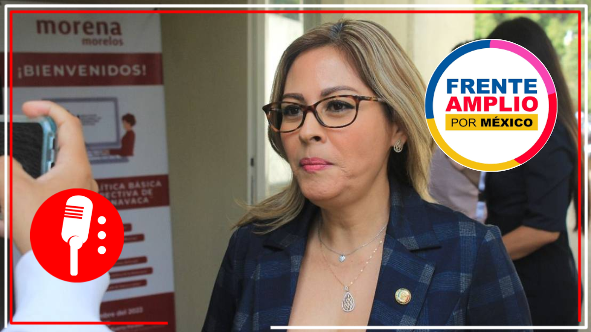 Lucía Meza deja Morena para buscar la gubernatura de Morelos con el frente conservador