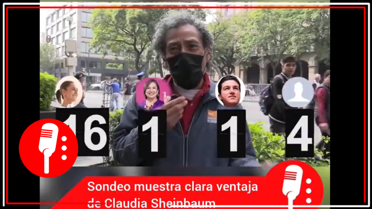 Sondeo demuestra clara ventaja de Claudia Sheinbaum sobre Xóchitl Gálvez rumbo al 2024