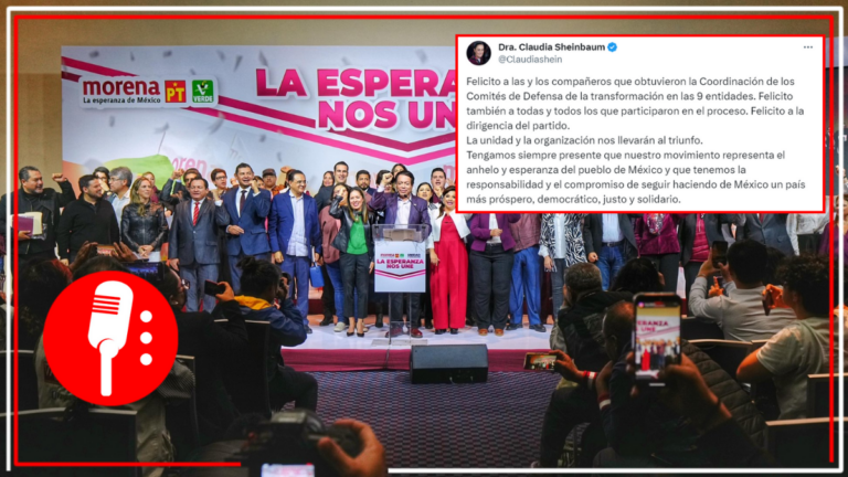 Felicita Sheinbaum a coordinadores y coordinadoras de la 4T de nueve entidades; asegura que la unidad será clave para triunfar en 2024