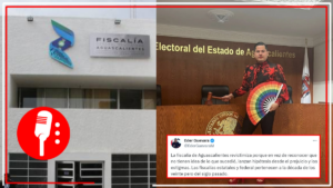 Acusan a la Fiscalía de Aguascalientes de revictimizar el crimen que sufrió el magistrade, Jesús Ociel Baena