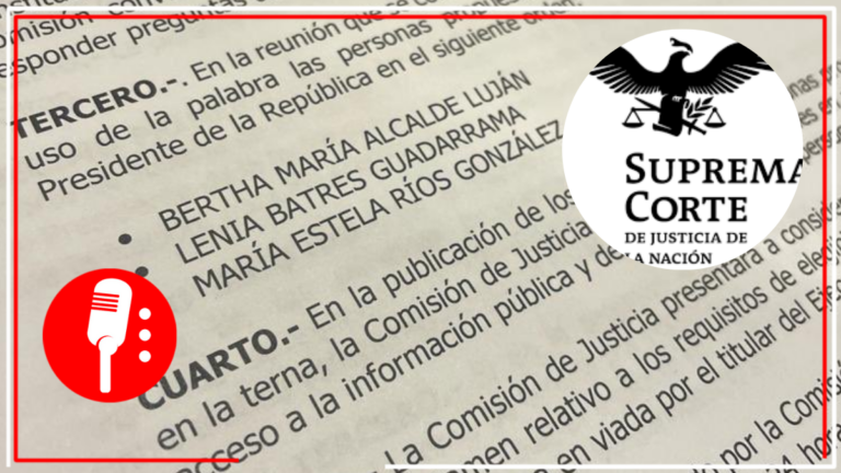 AMLO envía terna al Senado para reemplazar a Arturo Zaldívar en la SCJN