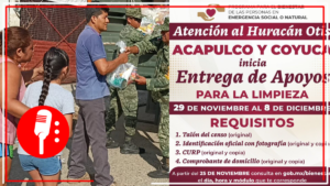 Se cumplen 31 días de trabajos del gobierno de AMLO para poner de pie a Acapulco