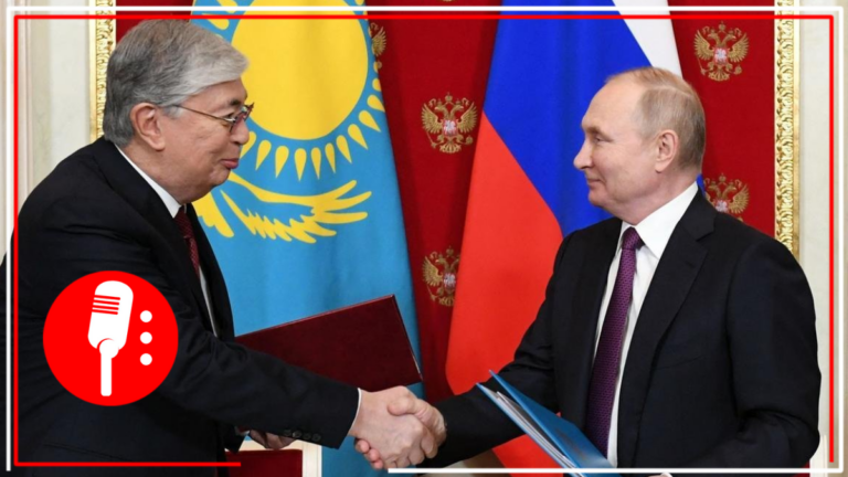 Presidente de Rusia, Vladímir Putin llega a Kazajistán en visita oficial