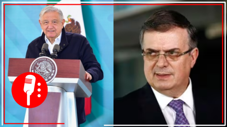AMLO se dijo feliz con la decisión que tomó Ebrard de quedarse en Morena