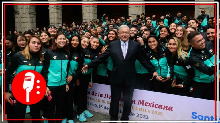 AMLO felicita a atletas mexicanos por su tercer lugar en el medallero en los Juego Panamericanos de Santiago 