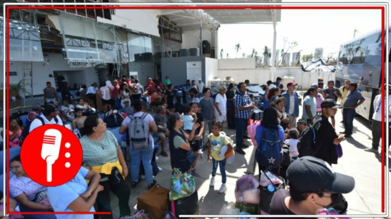 Puente humanitario ha trasladado a 12 mil 944 personas tras el paso del huracán “Otis:  SICT
