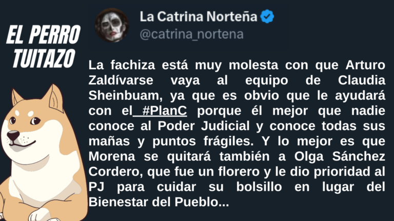 El Perro Tuitazo: La derecha, furiosa con Zaldívar