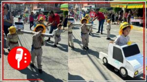 Niñas y niños de Guerrero rinden homenaje a trabajadores de la CFE (FOTOS)