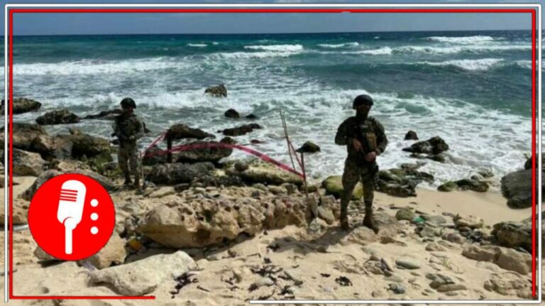 Aseguran elementos de la Marina tres paquetes con presunta marihuana en las costas de Solidaridad y Cozumel, Quintana Roo