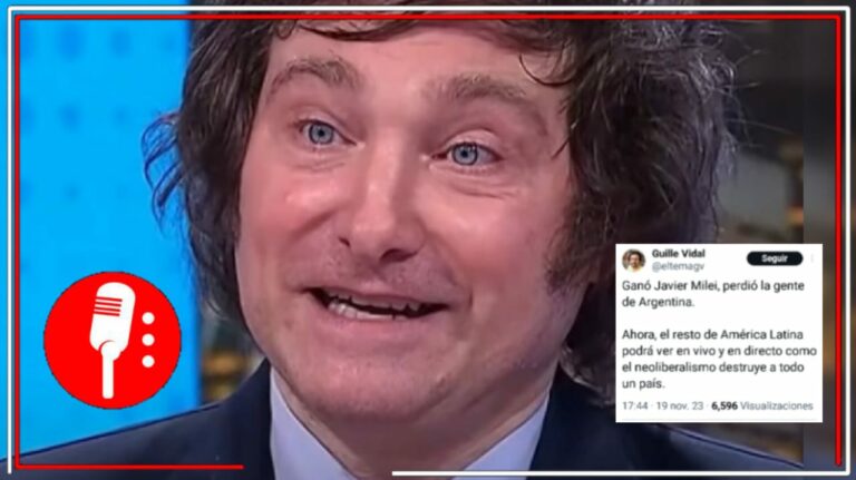 Javier Milei gana la segunda vuelta de las elecciones presidenciales de Argentina; internautas lamentan su victoria