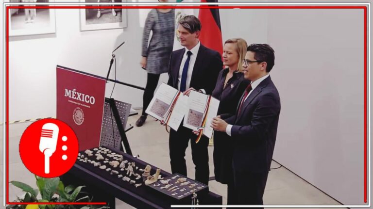 Alemania devuelve a México 75 piezas arqueológicas de la cultura Huasteca