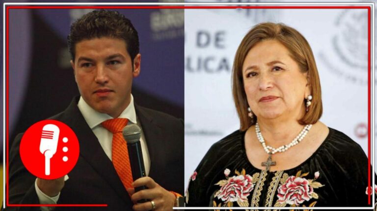 Xóchitl Gálvez y Samuel García se pelean el segundo lugar con si fuera un gran logro