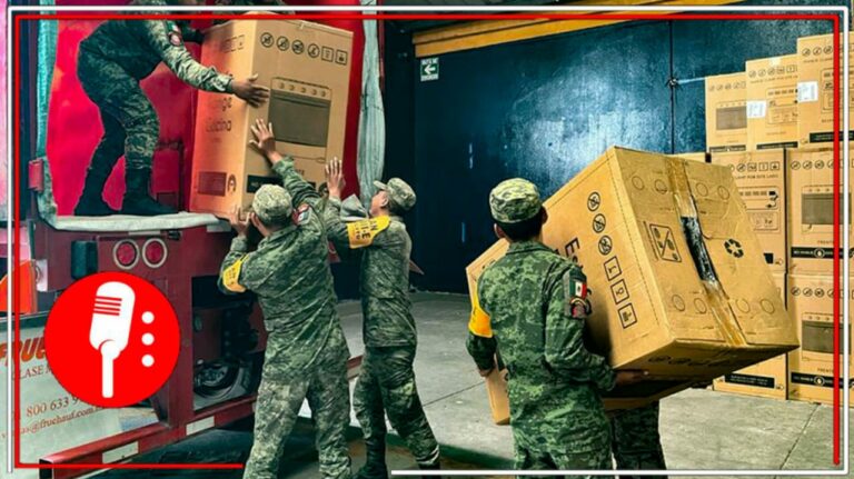 Anuncia AMLO distribución de enseres domésticos para damnificados por el huracán “Otis”