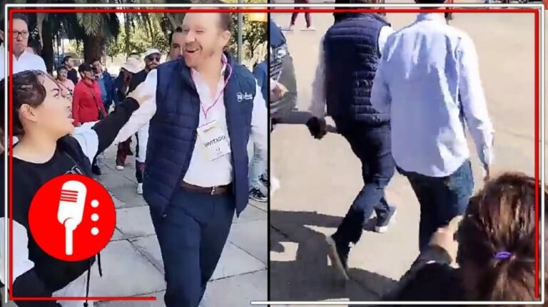 &#8220;Nadie lo apoya, por ratero&#8221;: ciudadanas increpan a Santiago Taboada (VIDEO)