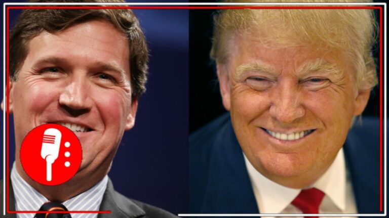 Donald Trump considera a Tucker Carlson como posible compañero de fórmula en las elecciones de 2024
