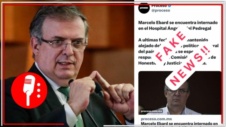 Falso que Marcelo Ebrard este internado en el Hospital Ángeles del Pedregal (FOTOS Y VIDEO)