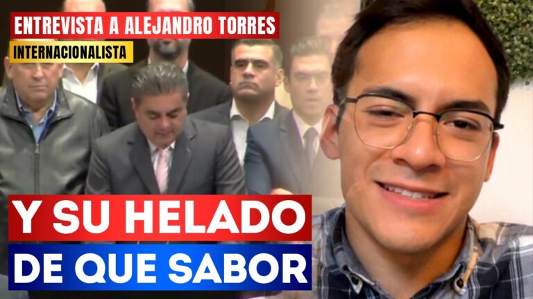 #Entrevista | Y su helado de que sabor: El internacionalista Alejandro Torres señaló que la oposición busca extorsionar a la 4T con el presupuesto del 2024