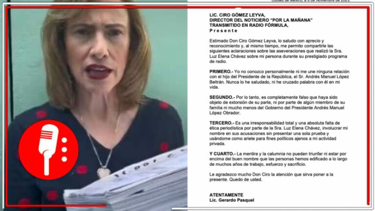 Debería aclarar que sus textos son de ficción: El empresario Gerardo Pasquel desmintió a Elena Chávez y su nuevo libro contra AMLO lleno de falsedades