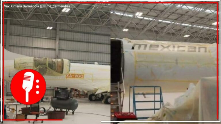 La 4T se alista para conquistar los cielos: Ya está listo el primer avión de Mexicana de Aviación, será usado para obtener certificado de servicios aéreos (FOTOS)