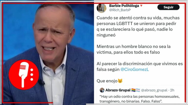 Ciro Gómez Leyva niega que haya crímenes de odio contra la comunidad LGBTIQ+; activistas critican la homofobia del presentador de noticieros (VIDEO)