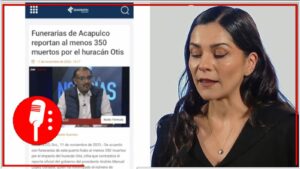 Liz Vilchis desmiente tormenta de desinformación: Evidenció que Quadratín Guerrero fue desmentido por la Fiscalía de Guerrero; no hay 350 muertos tras el paso de Otis (VIDEO)