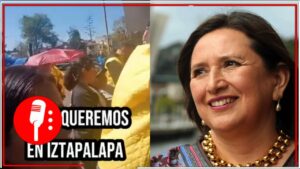 Previo a su mitin condenado al fracaso, vecinos de Iztapalapa corren a la panista Xóchitl Gálvez y le recuerdan que no es bienvenida en la demarcación (VIDEO)